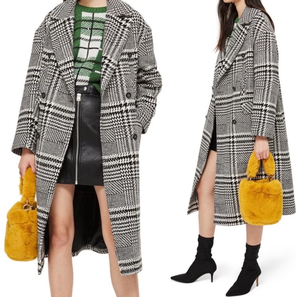 topshop houndstooth jacket